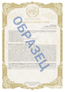 Образец Приложение к СТО 01.064.00220722.2-2020 Шарыпово Сертификат СТО 01.064.00220722.2-2020 